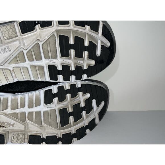 Hoka One One Mens Gaviota 4 1123198 BWHT Black Running Shoes Sneakers Size 12.5D - Picture 5 of 11